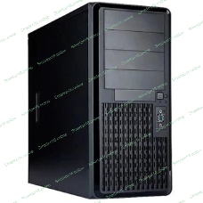 Компьютерный корпус Midi Tower InWin PE689 Black 600W IP-S600BQ3-3 USB3.0*2+A(HD)+front fan 120mm*1+rear fan 120mm*1+ 2*2SATA+1*1SATA+Intrusion Switch/ holes for SL20” RACKMOUNT