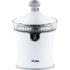 Соковыжималка Haier HJ-700 белый, цитрусовая, 100 Вт, 700 мл, механическое