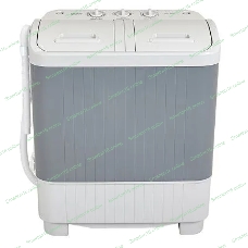 Стиральная машина полуавтоматическая Фея СМП 60 Н светло серый-серый, загрузка вертикальная 6 кг, 1320 об/мин., класс: А