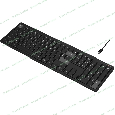 Клавиатура беспроводная A4Tech Fstyler FBX55C черный USB BT/Radio slim Multimedia (FBX55C)