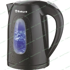 Чайник электрический Sakura SA-2345BK 2 л, черн д