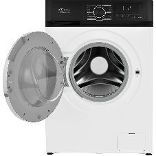 Стиральная машина Zugel ZWS7120I Inverter Steam белая, загрузка фронтальная 7 кг, 1200 об/мин, класс A+++
