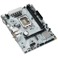 Материнская плата Maxsun B660M GAMING WIFI ICE, LGA 1700, Intel B660, 2xDDR4, 3xSATA, 1xM.2, 1xPCIe 4.0 x16, 1xPCIe x1, 1xVGA, 1xHDMI, 1x1Gb LAN, Wi-Fi 5, Bluetooth 4.2, 2xUSB-A 5Gbps, 4xUSB-A 2.0, 3x3.5 мм, 7.1, белый, mATX