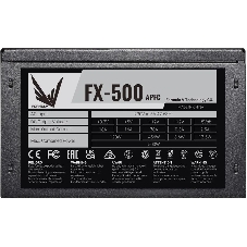 Блок питания Aerocool/Formula FX-500 RTL, 500Вт, 120мм, черный