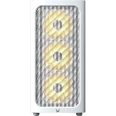 Компьютерный корпус Aerocool/Formula Air Mesh G3 белый без БП mATX 4x120мм 2x140мм 2xUSB 3.0 audio bott PSU