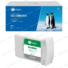 Картридж струйный G&G GG-CM996A 761 темно-серый (400 мл) для HP Designjet T7100/T7200
