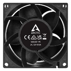 Комплект вентиляторов для корпуса Arctic S8038-7K (4 Pack) черный, 80 мм, 7000 об/мин, 4 pin