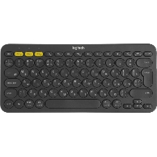 Клавиатура Logitech K380 беспроводная, Bluetooth, серый
