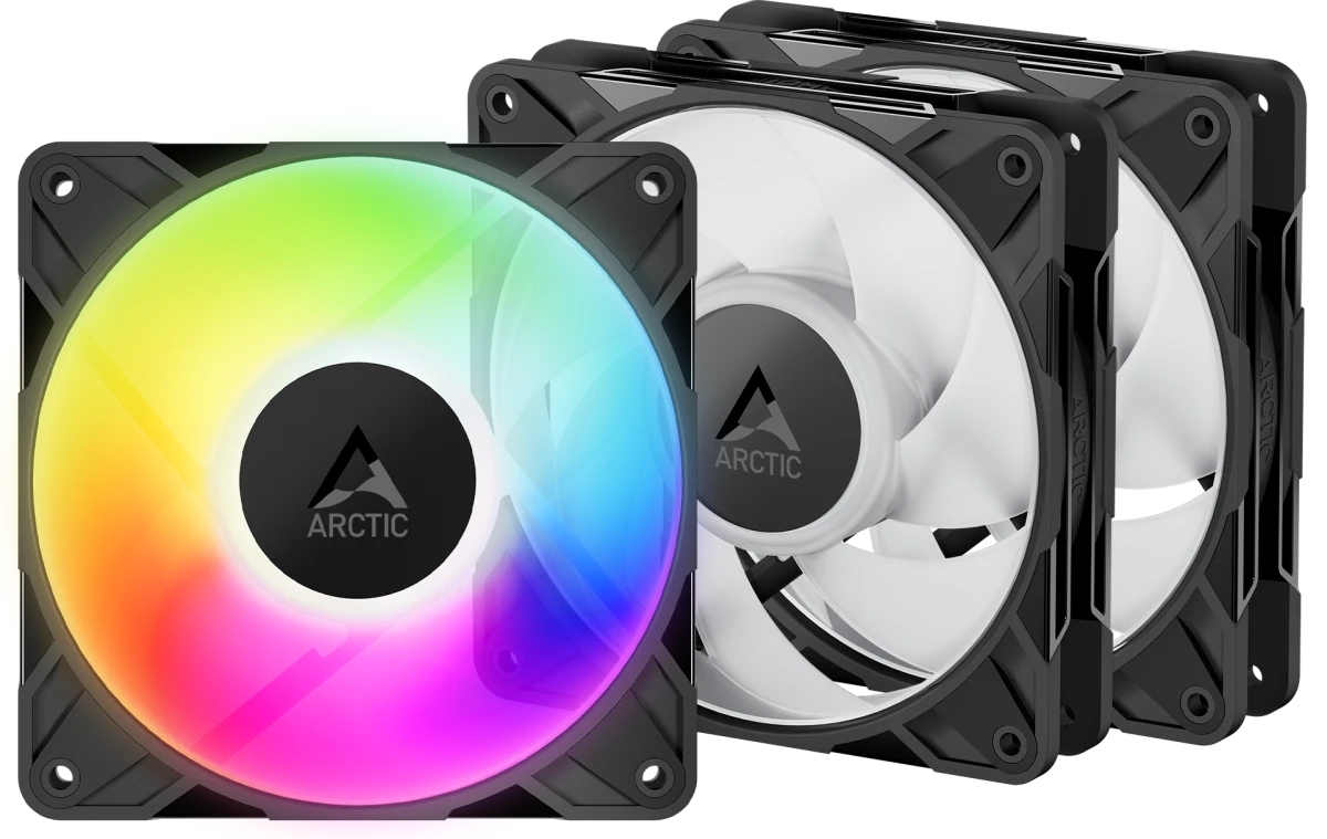 Вентилятор корпусной ARCTIC P12 Pro A-RGB LN - 3 Pack - retail (ACFAN00347A)