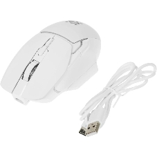 Мышь беспроводная Defender Stix GM-009 белый, 3200 dpi, радиоканал, USB, кнопки - 7