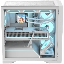 Компьютерный корпус AeroCool/Formula V Line Air Power G8 White, ATX, Dual Front Panels, TYPE-C*1, USB3.0*1