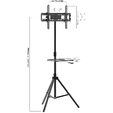 Подставка для телевизора Arm Media TR-STAND-2 черный, 32