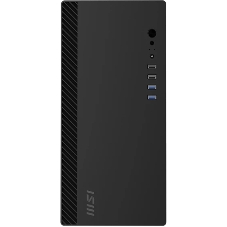 Корпус ПК без блока питания/ Case MSI PRO SHIELD M100P, Midi-Tower, 1x80мм, 2xUSB 3.2, 2xUSB 2.0, mATX, mITX Black