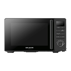 Микроволновая печь Willmark WMO-205DB черный, 20 л, 700 Вт, переключатели - кнопки, поворотный механизм
