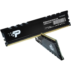 Оперативная память Patriot Signature Premium, DDR5, 64Gb (2x32 Gb), 4800 MHz, CL40, DIMM, радиатор, черный
