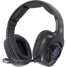 Гарнитура Oklick HS-L575G чёрный, беспроводная + проводная, Bluetooth