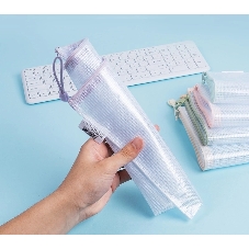 Папка на молнии ZIP Deli Colorful EF280 A4 ПВХ 0.23мм, ассорти