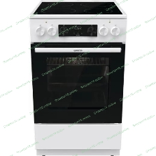 Плита электрическая Gorenje GEC5C61WG белый, конфорок 4 электрических, духовка 70 л, 50 см x 85 см x 59.4 см (без крышки)