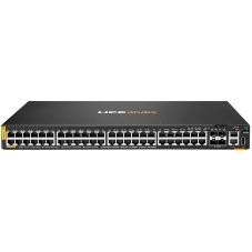 Коммутатор HPE Aruba Networking CX 6200F 48G Class 4 PoE 4SFP+ 740W, 48×1 Гбит/с PoE+ + 4×10 Гбит/с SFP+ Uplink, управляемый