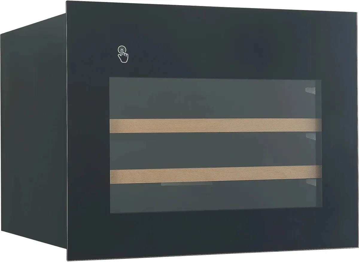 Винный шкаф Hyundai HBWC 0461 SCT 1-нокамерн. черный
