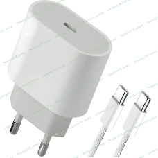 Сетевое зарядное устройство Defender UPA-121 20W, USB C,кабель Type-C,белый