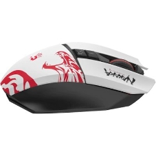 Мышь беспроводная A4Tech Bloody R36 Ultra черный/белый/красный, 12000dpi, USB, радиоканал, кнопки - 7