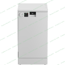 Посудомоечная машина Beko DVS050R01W, белый, 44.8 см, 10 компл., сушка конденсационная, 49 дБ, класс A