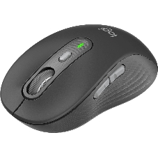 Мышь беспроводная Logitech M750 графитовый, 4000 dpi, радиоканал, Bluetooth, USB, кнопки - 5