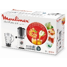 Блендер стационарный Moulinex Blendforce LM42Q110 600 Вт, белый
