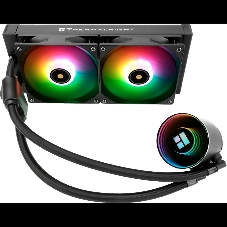 Водяное охлаждение для процессора Thermalright Frozen Notte 240 черный ARGB V2 (240мм, Black, ARGB/ Fans: 2x120мм, 72.37CFM, 27.7dBA, 2000RPM/ Pump height 54мм, 28dBA, 5300RPM, Rad thickness 27мм/ S: 1200, 1700, 1851, 2011, 2066, 115X, AM2, AM2+, AM3, AM3+, AM4, AM5, FM1, FM2, FM2+)