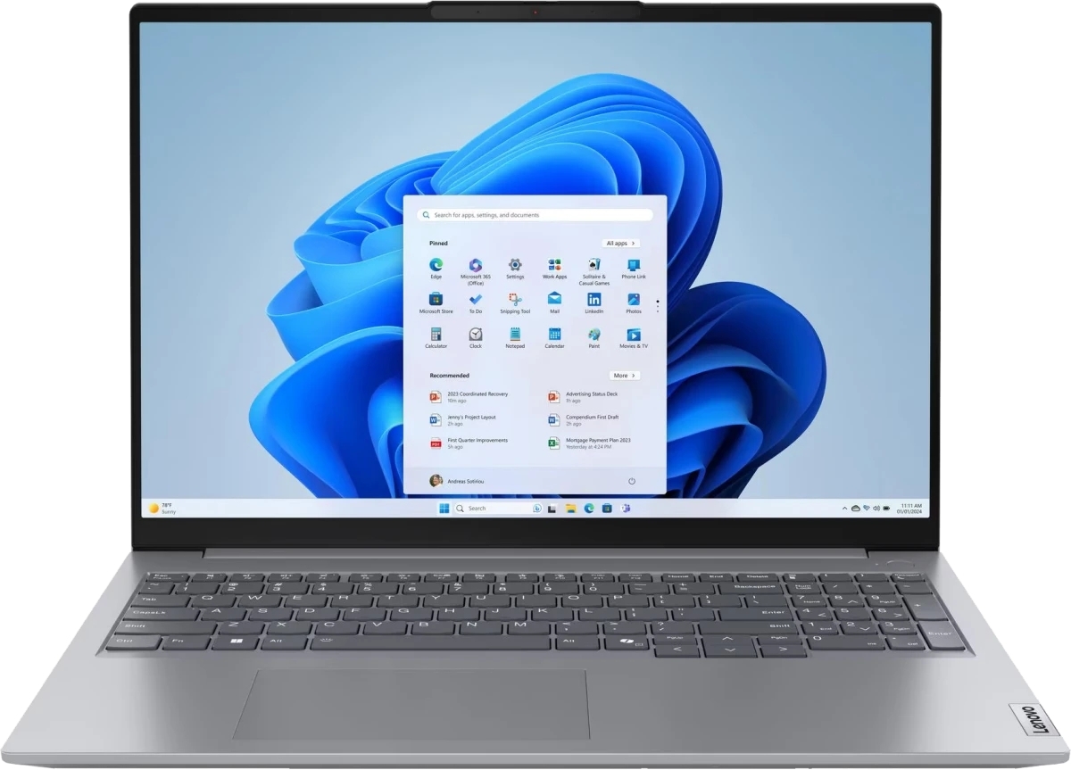 Ноутбук Lenovo ThinkBook 16 G7 ARP 16