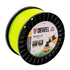 Леска для триммера Denzel круглая, 2,7мм х 151м, на DIN катушке FLEX CORD