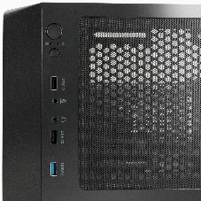 Компьютерный корпус XASTRA A407 4ARGb Black ATX/Mesh/tempered glass/4x120мм ARGb PWM fans/A407-4FC12A