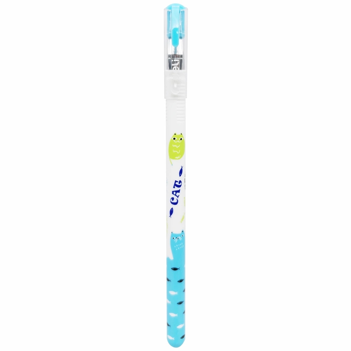 Ручка гелевая Deli EG81-BL ассорти, синие чернила, линия 0.5мм