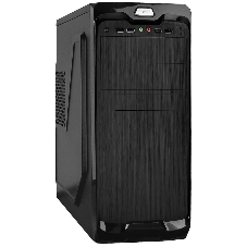 Компьютерный корпус Miditower ExeGate UN-604-UNS450 (ATX, БП UNS450 с вент. 12см, 2хUSB+2хUSB 3.0, аудио, черный)