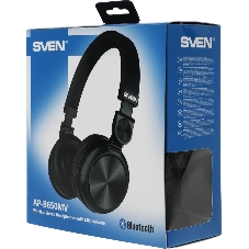 Гарнитура SVEN AP-B650MV черный Bluetooth