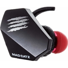 Гарнитура Mad Catz E.S. PRO+ чёрный, проводная, mini jack 3.5 мм, вставные