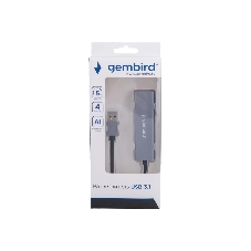 USB-концентратор Gembird UHB-C464, USB 3.0, USB 4 порта, USB