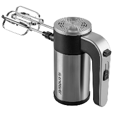 Миксер Endever Sigma-12 c чашей, черный/стальной, 800 Вт, 2 вида насадок, 5 скоростей
