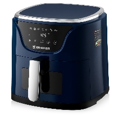 Аэрогриль BRAYER BR2036 синий, 1500 Вт, 5 л, упр. - сенсор, программ - 7