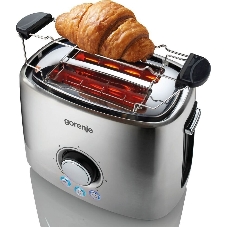 Тостер Gorenje T1000E серебристый/черный