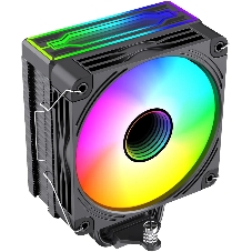 Кулер для процессора Bloody BD-AC205-ARGB1 ARGB черный, 120 мм, алюминий/медь, 1600 об/мин, 26 дБ, 4 pin, 205 Вт, 154 мм