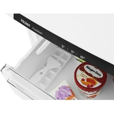Морозильная камера Haier HF-82WAA белый, 82л, 3 ящика