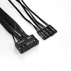 Компьютерный корпус Miditower ExeGate AA-440-UNS350 (ATX, БП UNS350 с вент. 12см, 2хUSB, аудио, черный)