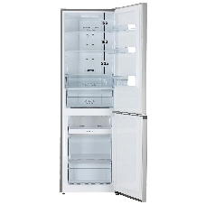 Холодильник Gorenje NRKP61EA2XL4 серебристый металлик двухкамерный 203/99л морозилка снизу, No Frost