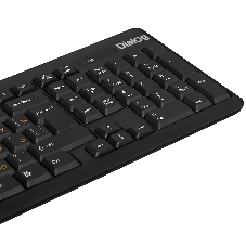 Комплект клавиатура+мышь Dialog Pointer KMROP-4020U беспроводной, USB, 1600 DPI, чёрный