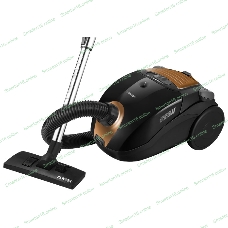 Пылесос Centek CT-2511 черный/желтый, 400/2000 Вт, уборка сухая, пылесборник мешок 2 л