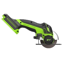 Угловая шлифовальная машина аккумуляторная GreenWorks GD24UCS, 24V, без АКБ и ЗУ (3402007)