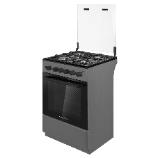 Плита газовая Maunfeld MGC50GCGR08D серый, конфорок 4 шт, духовка 59 л, 50 см x 89 см x 65 см