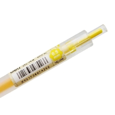 Ручка гелевая Deli Delight EG118-YL прозрачный, желтые чернила, линия 0.5мм